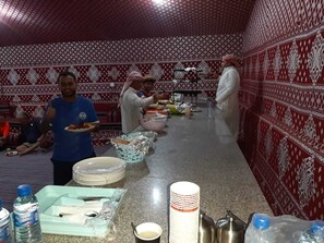 Basic Tent (1 Person) | Private kitchen - (Wadi Rum)