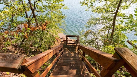 Property grounds. Fossil Beach: "Canandaigua Lake Retreat and Memorable Views!"