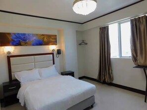 デラックス ダブルルーム | WiFi (無料)、ベッドシーツ