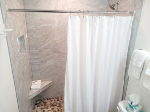 Hair dryer, towels