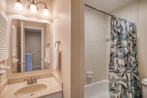 Hair dryer, towels