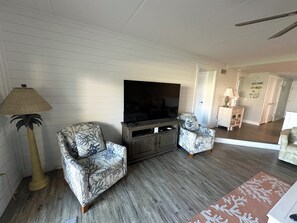 Tv, dvd-spelare och böcker