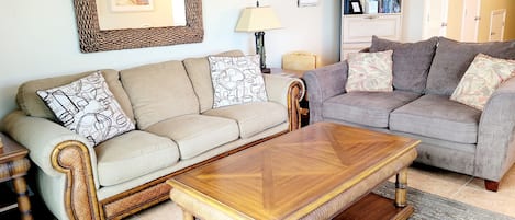 TV, DVD player, books