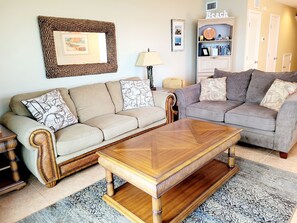 TV, DVD player, books