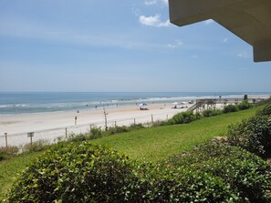 On the beach
