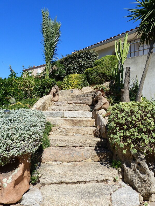 Overnattingsstedets uteområder