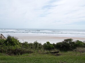 En la playa 