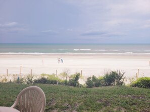 On the beach