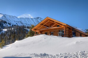 Exterior - "Gold Rush" Cowboy Heaven Cabin w/Loft, Hot Tub, Best Views, Steps to Adventure! (Big Sky)
