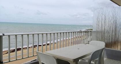 Apartment for 4, facing the "5 Pineaux beach"