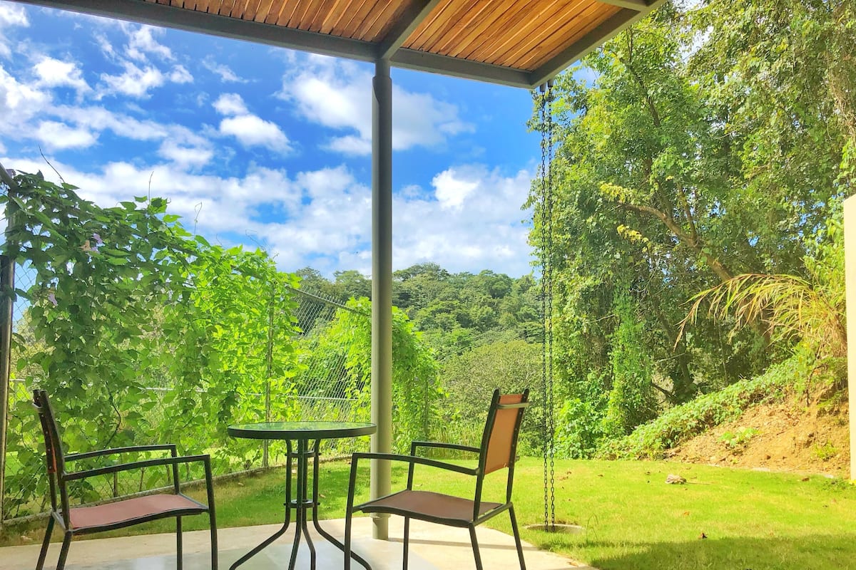 Vista al jardín