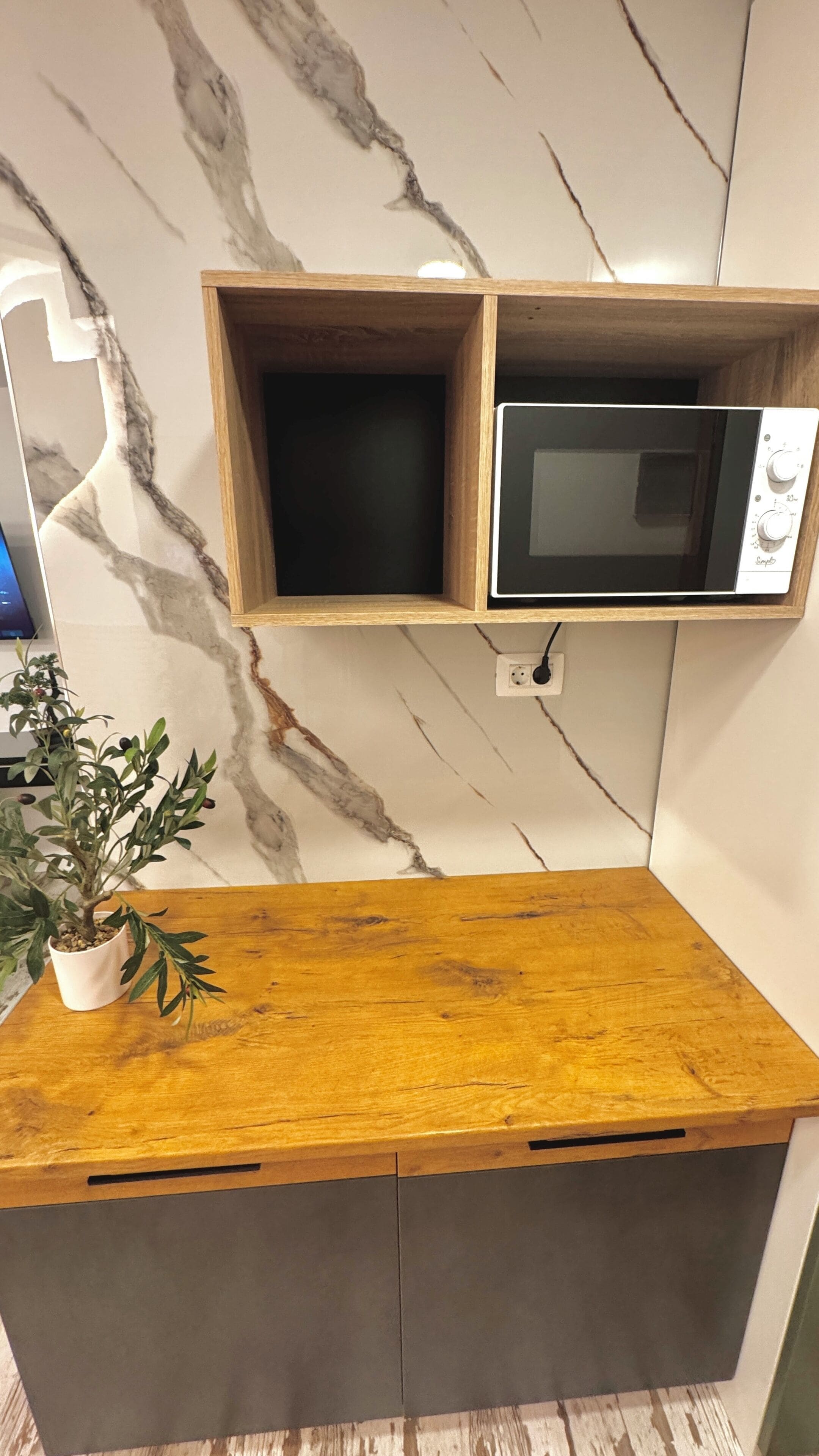 Habitación doble, baño privado | Cocina privada | Frigorífico, microondas en la zona común y utensilios de cocina