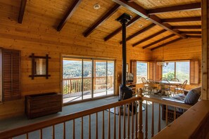 Interior - Spectacular & Breathtaking views at this serene mountain lake view cabin (Julian)