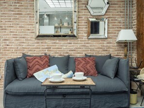 Living area - Fantastic apartment in Barrio de las Letras (Madrid)