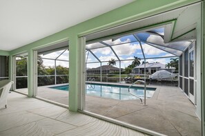 Beheizter Pool