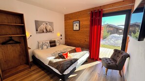 5 bedrooms, iron/ironing board, travel cot, free WiFi - Chalet ski in ski out | Les Saisies center | 12 pers | Sauna (Les Saisies HAUTELUCE)