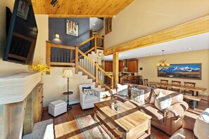 Taulutelevisio, takka