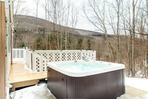 Baignoire à remous extérieure