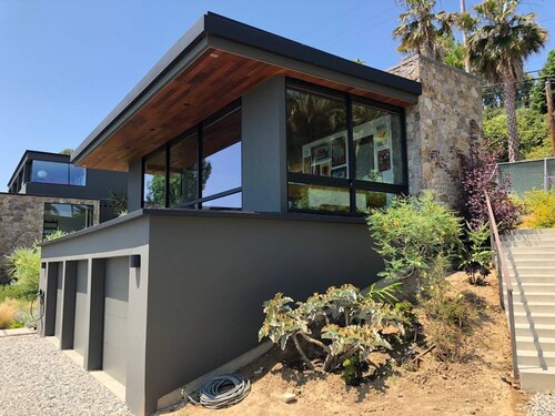 Malibu Mid-Century Modern Studio with Ocean Views