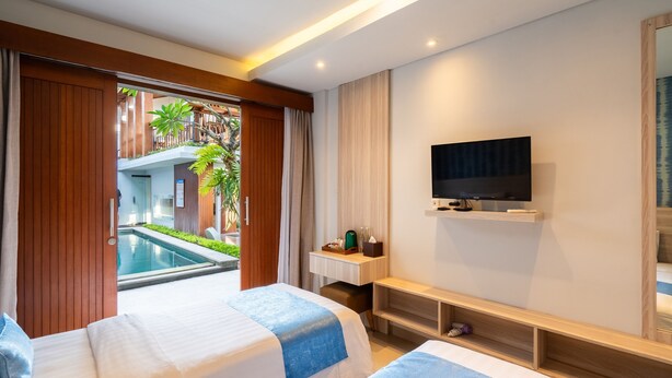 Deluxe Twin Room | View from room - Mahesa Suites Seminyak (Seminyak)