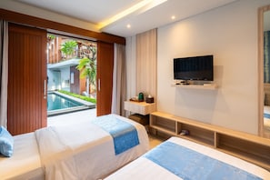 Deluxe Twin Room | Pemandangan dari bilik
