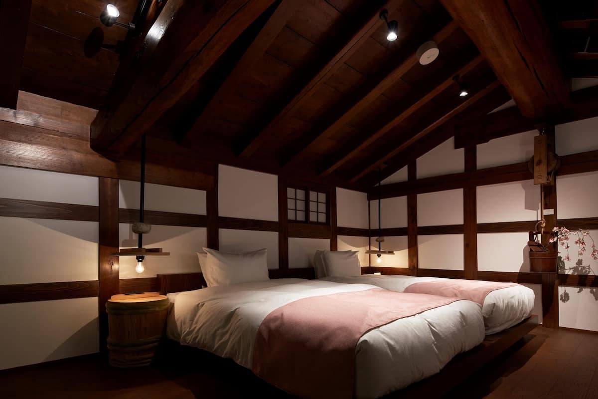 Zimmer im japanischen Stil, Nichtraucher (Gakkogura) | Kostenloses WLAN, Bettwäsche