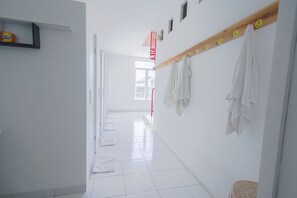 Basic Shared Dormitory, Men only, Non Smoking | Bathroom | Shower, rainfall showerhead, free toiletries, slippers - Capsule inn Bali (Denpasar)