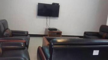 Apartment, 2 Bedrooms | 1 bedroom, desk, laptop workspace, iron/ironing board