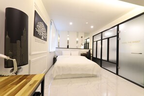 Soundproofing, free WiFi, bed sheets - Hotel THE GRANG Gwangan (Busan)