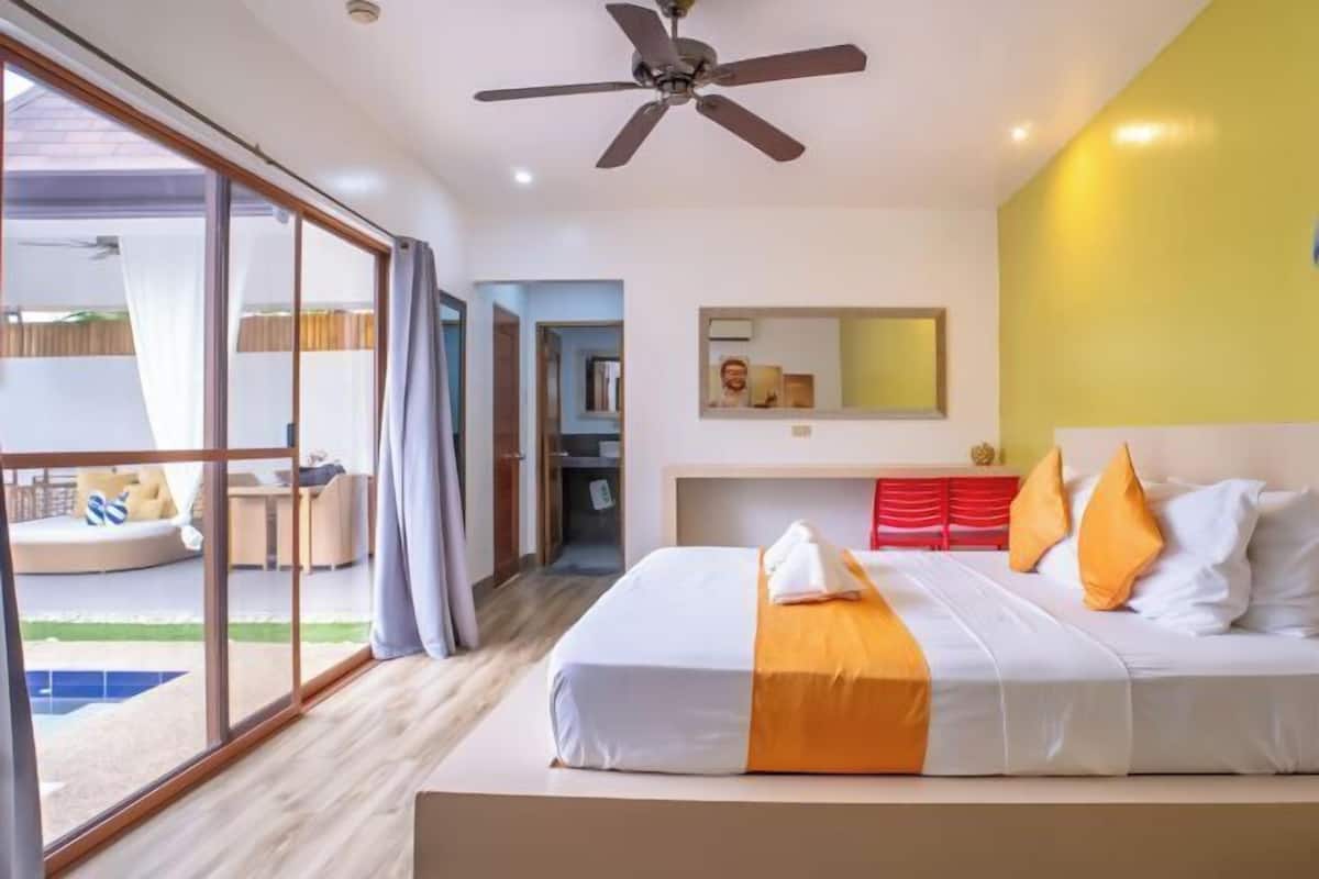2 slaapkamers, lakens van Egyptisch katoen, luxe beddengoed