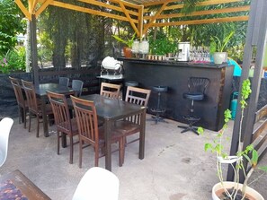 Outdoor dining