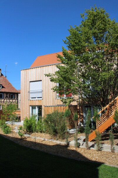 Great, open loft apartment with fantastic roof terrace