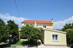 Fassade der Unterkunft