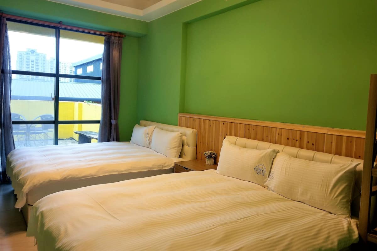 Down comforters, individually furnished, blackout drapes, soundproofing