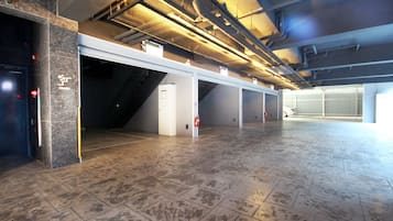 Free self-parking, free valet parking