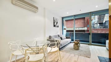 City Apartment, 2 Bedrooms | Living room | Smart TV, Netflix, streaming services