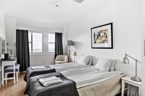 双人房, 海景 | 特色家居、遮光窗帘、熨斗/熨衣板、免费婴儿床