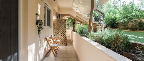 Apartment, 1 Bedroom | Balcony view