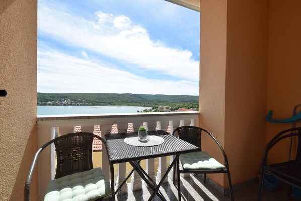 Appartement, vue mer | Balcon