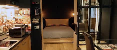 Exclusieve suite | 1 slaapkamer, een minibar, een kluis op de kamer