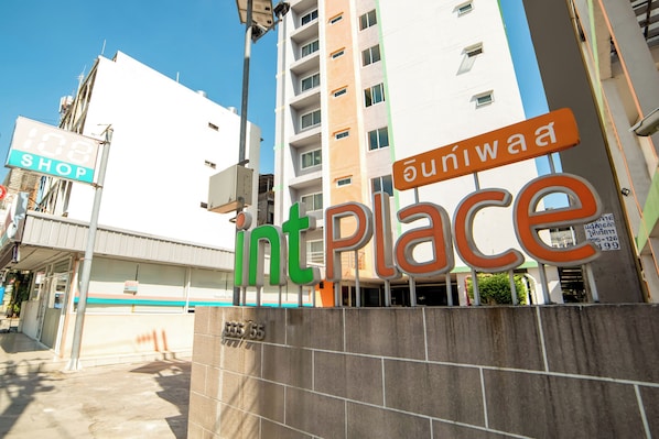 Blick von der Unterkunft