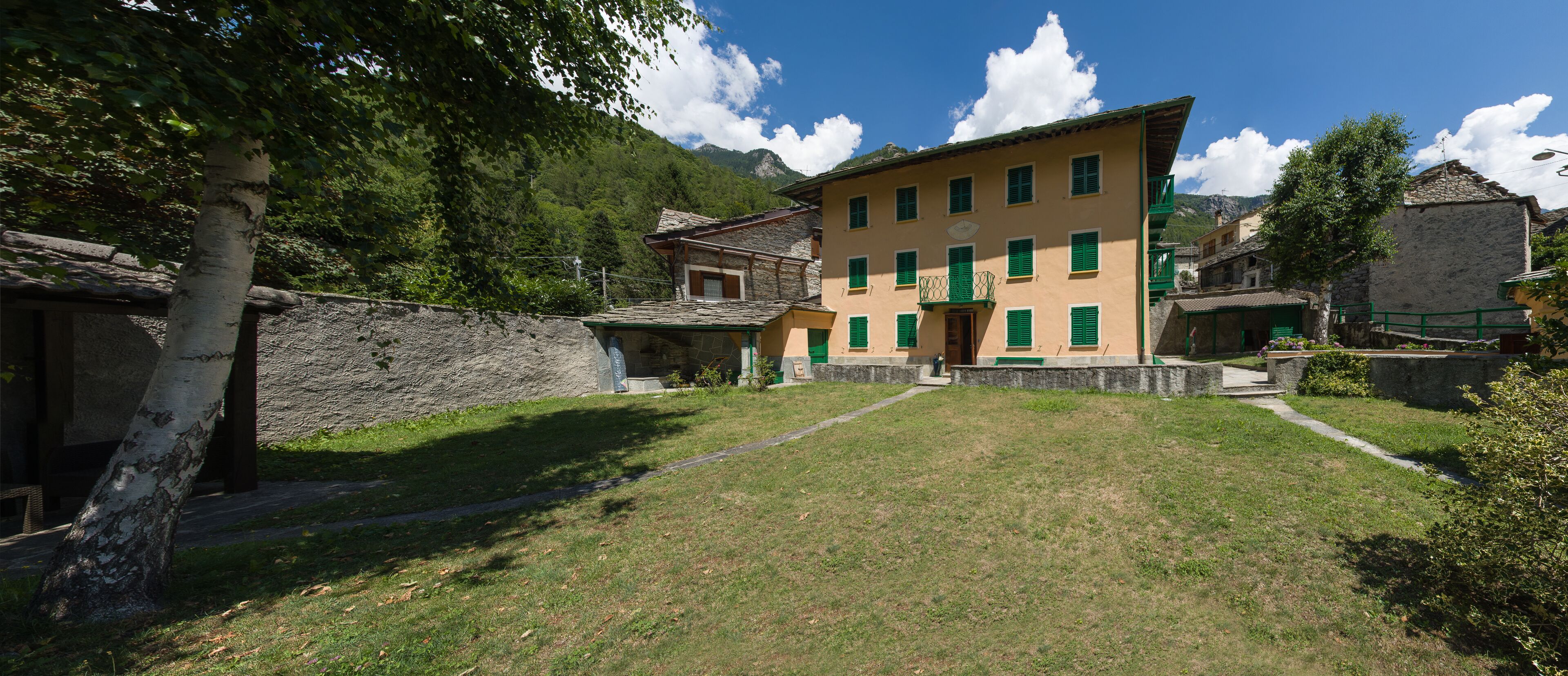 Voorkant van accommodatie