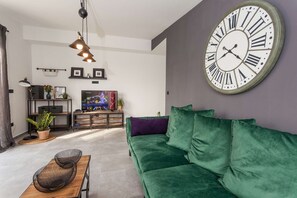 Een televisie en videogames