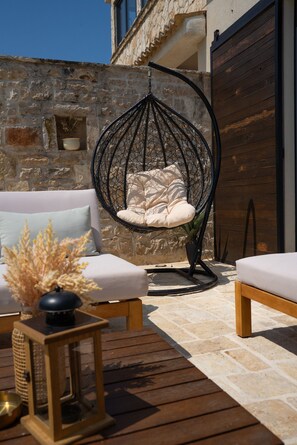 Terrace/patio - Villa Royal with heated pool and sauna (Biograd na moru)