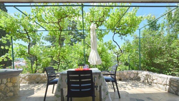 Apartment, 1 Bedroom (62 - lijevi, veci) | Terrace/patio - Apartments Ivka-Rozalija near Beach (Malinska-Dubasnica)