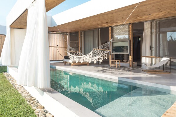 Villa, 2 Bedrooms, Private Pool (ecoVilla) | Private pool - ecoSuites (Sithonia)