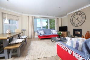 Ferienhaus | Wohnzimmer | Fernseher