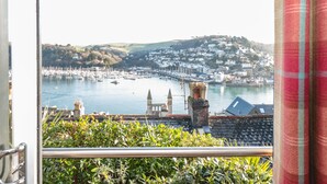 A coastal town with a marina, historic buildings, and a hilltop view. - Harbour Heights (Dartmouth)