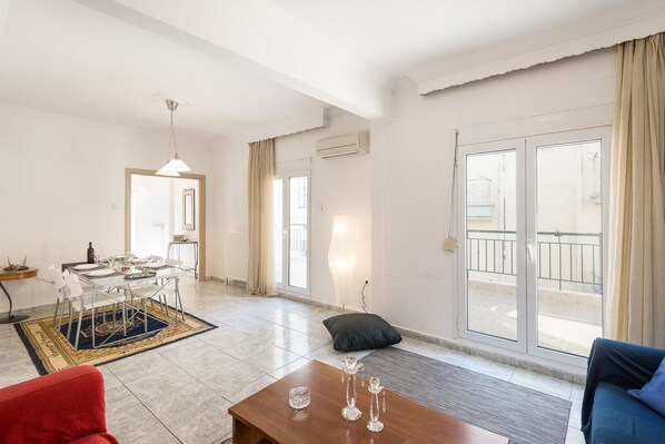 아파트, 침실 2개, 시내 전망 | 객실에서 보이는 전망