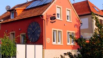 Fassade der Unterkunft